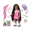 Long Hair Looks™ by Truly Me™ 18-inch Doll #135 & hair accessories