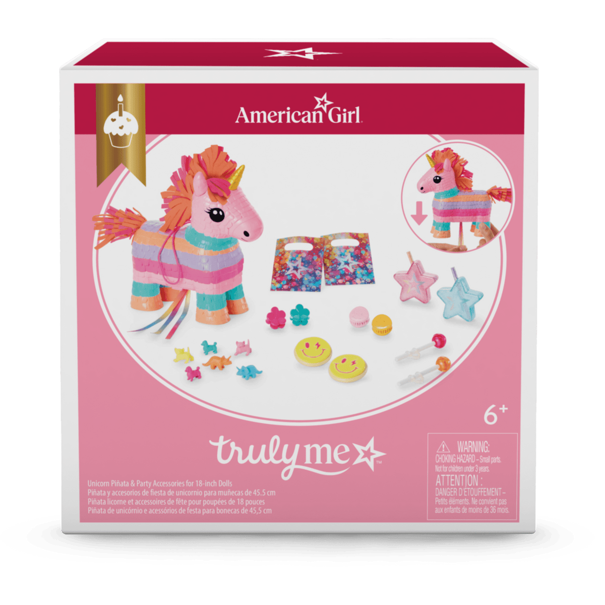 Pink Party-Ready Dresses & Accessories for Girls & 18-inch Dolls