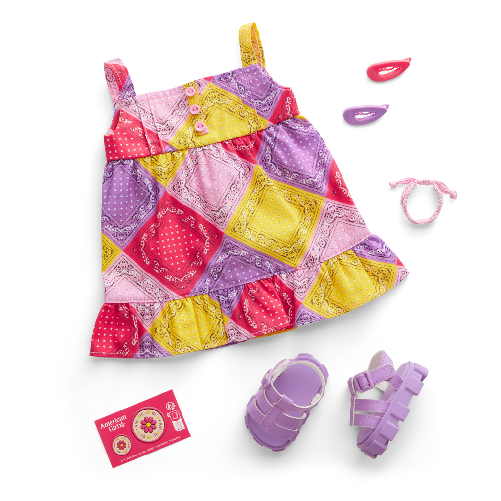 Daisy Davenport’s™ Camp Table, Outfit & Crafts Bundle for 18-inch Dolls (Girl of the Year™ 2027)