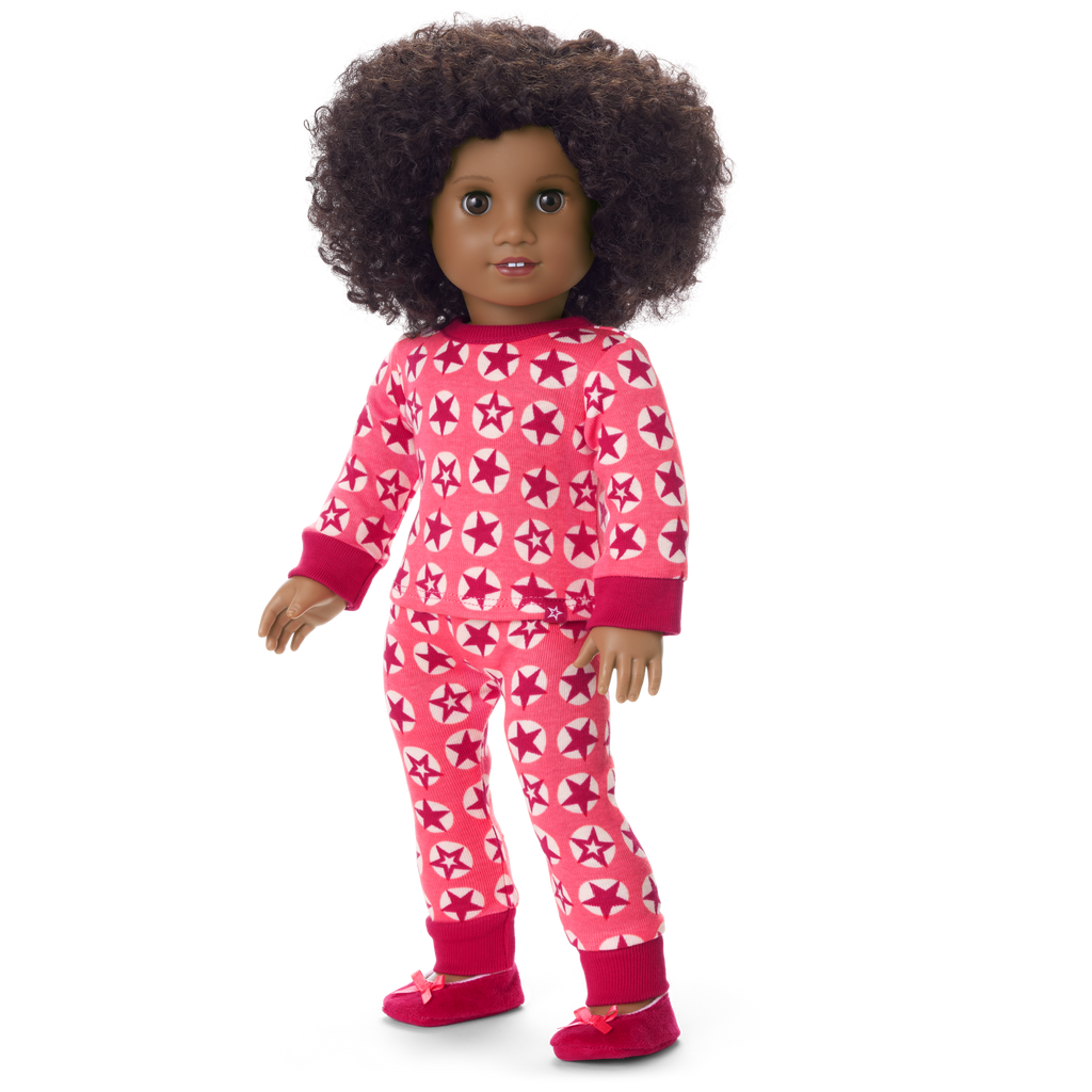 American Girl® x Hanna Andersson Berry Bright Stars Pajamas for 18-inch Dolls