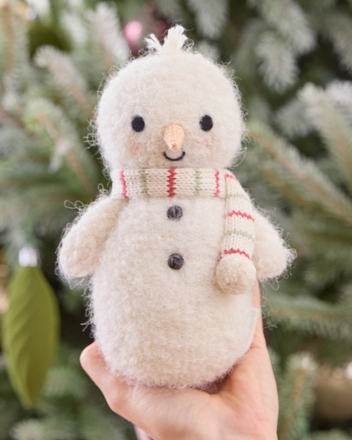 Baby snowman (peppermint stripe)