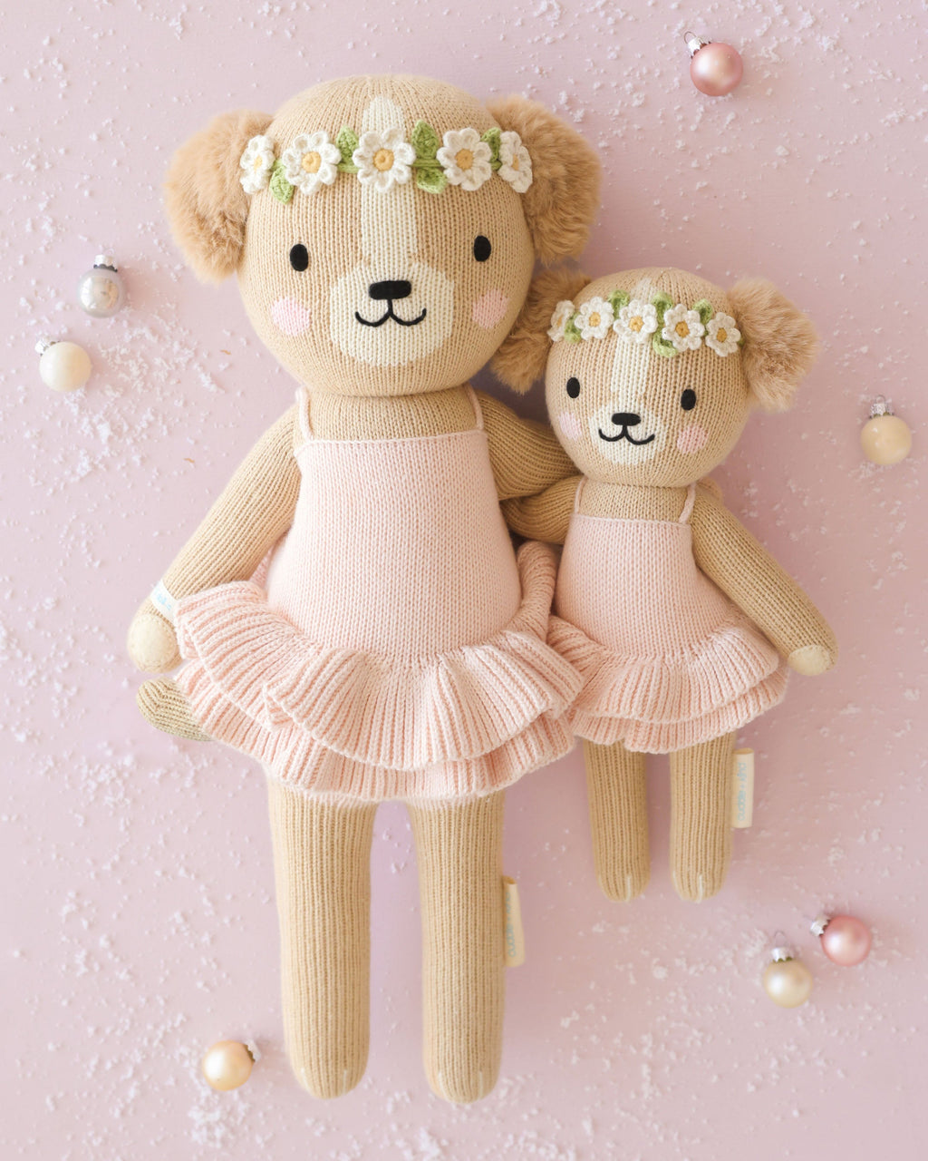 Evelyn the golden puppy (ballet pink)