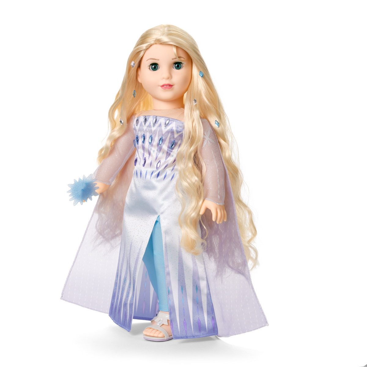 Disney Frozen Snow Queen Elsa Outfit & Accessories for 18-inch Dolls by American Girl®