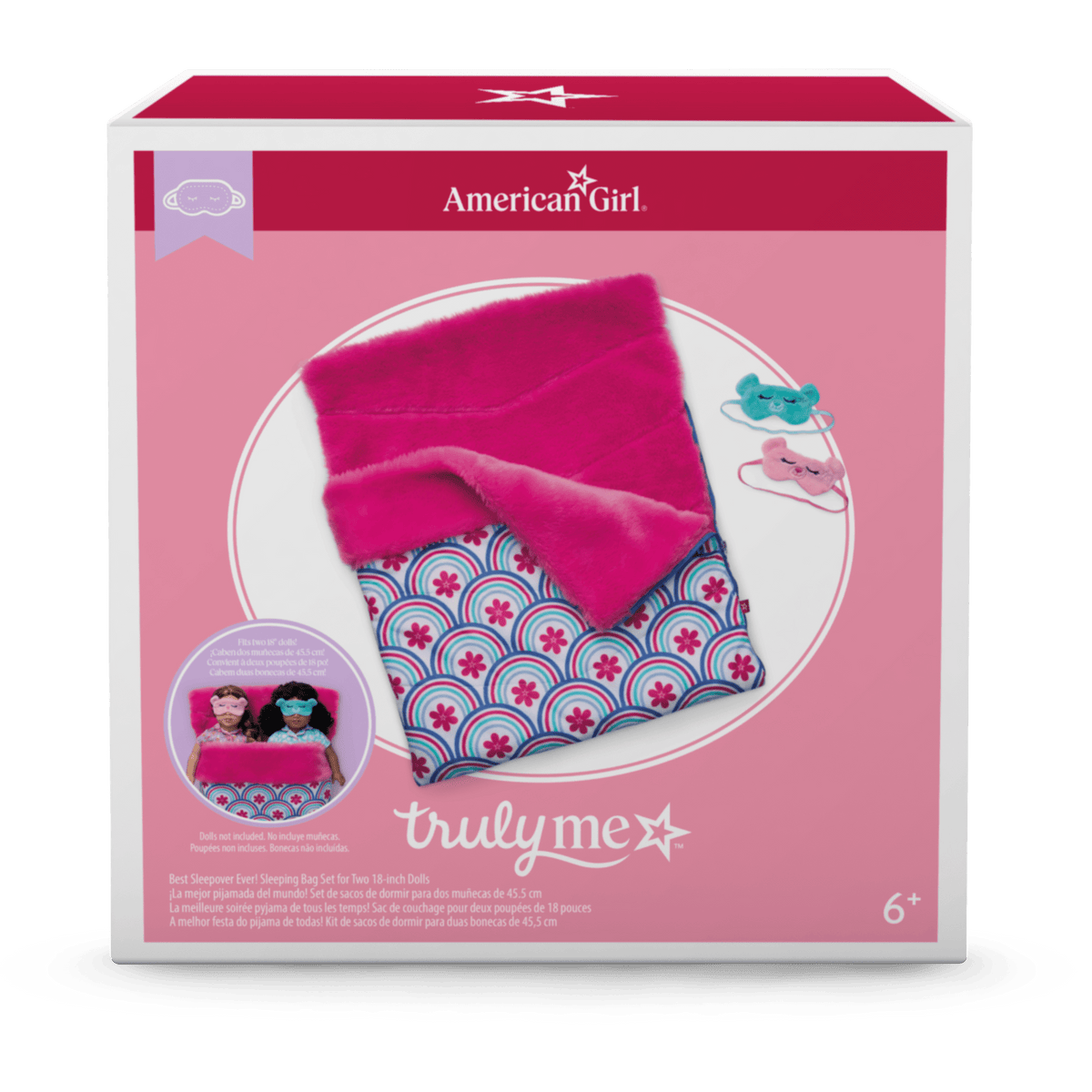 Best Sleepover Ever! Sleeping Bag Set for Two 18-inch Dolls