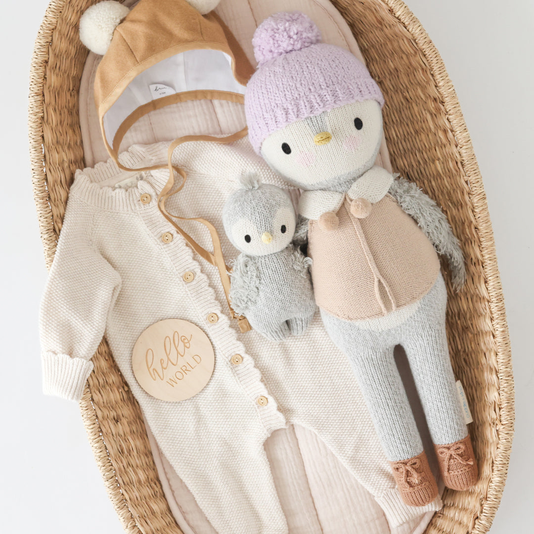 Greyson the penguin (lavender)