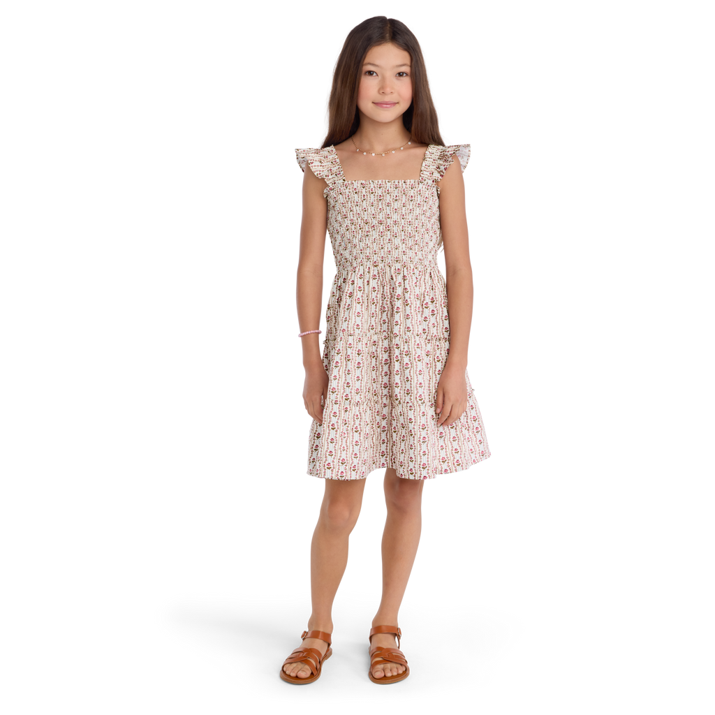 American Girl® x Hill House Home Tiny Ellie Nap Dress for Girls (Felicity™ Print)