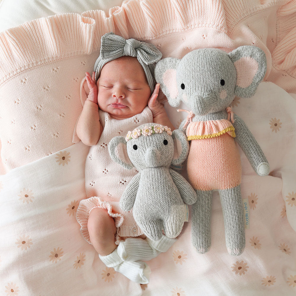 Baby elephant (blush floral)