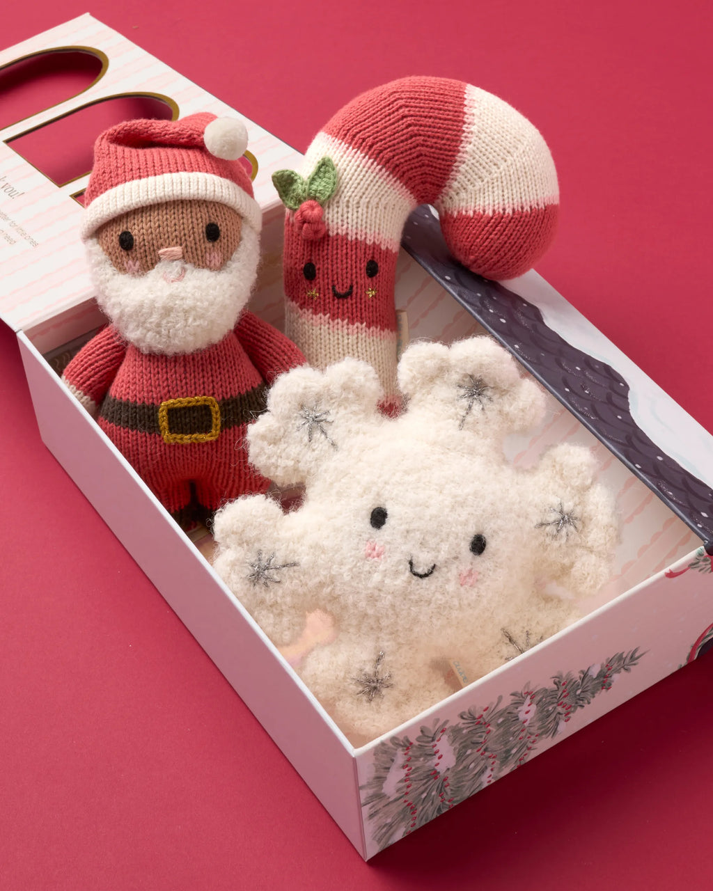 Baby candy cane (blush stripe)