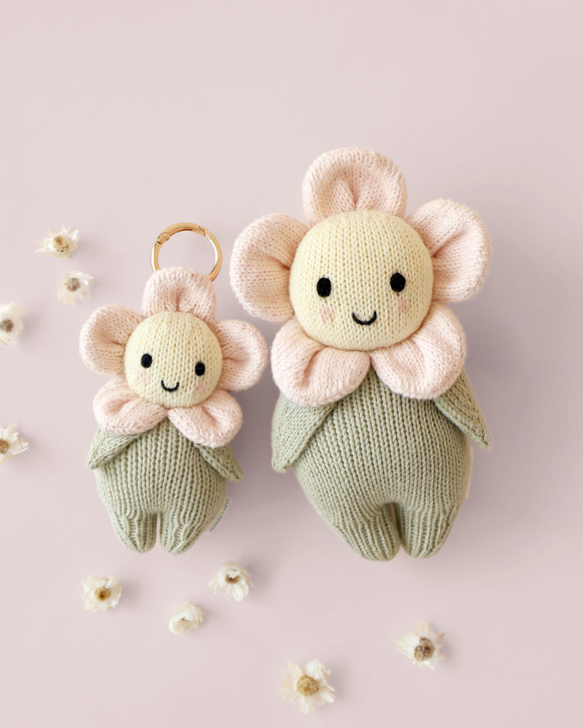 Baby daisy bag charm