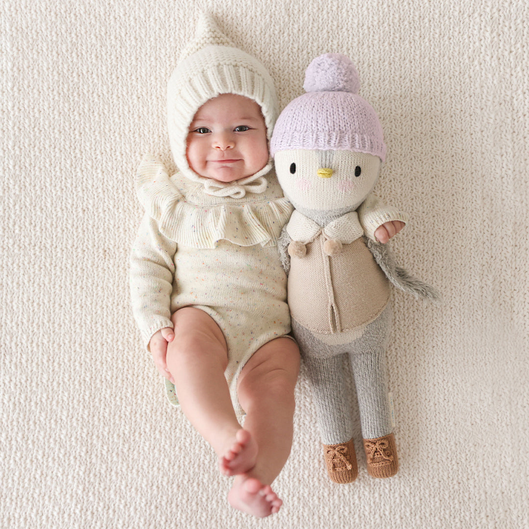 Greyson the penguin (lavender)