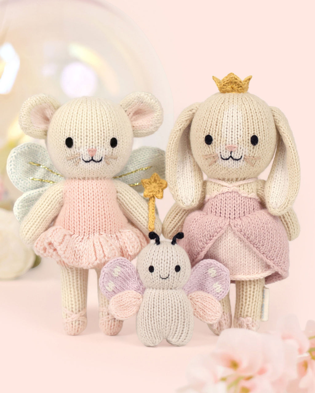 Tiny fairytale set with bunny