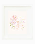Evelyn’s print (ballet pink) (8"x10")