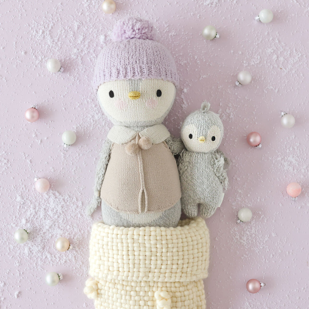 Greyson the penguin (lavender)