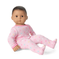 Bitty Baby® Doll #5 with dark-brown hair in Pastel Pink