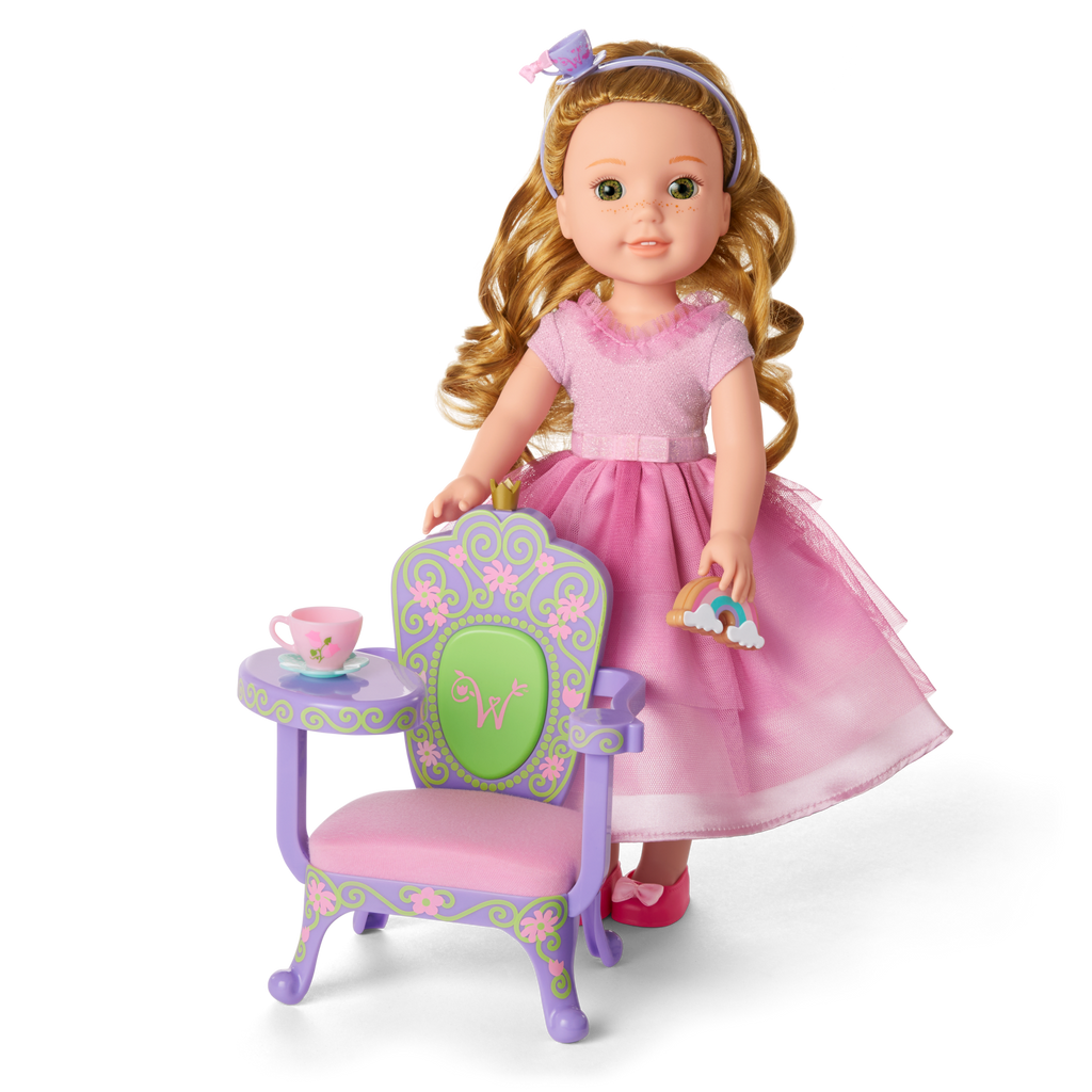 Ready to Be Royal Desk Set for WellieWishers™ Dolls
