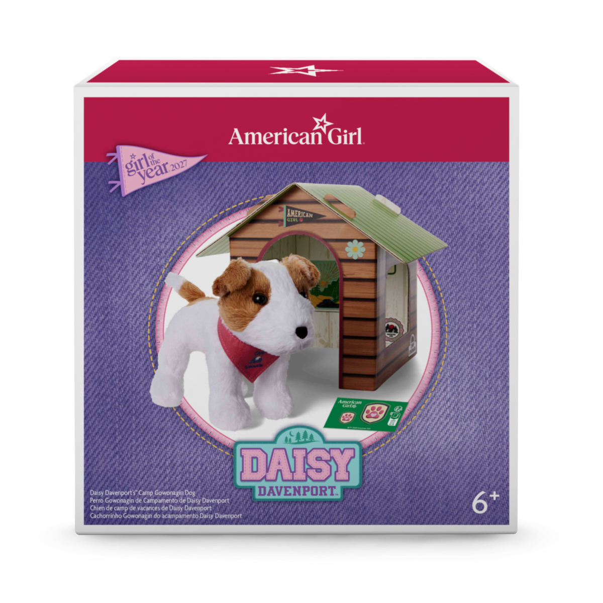 Daisy Davenport’s™ Camp Gowonagin Dog for 18-inch Dolls (Girl of the Year™ 2027)