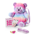 Colorful Teddy Bear Backpack & Accessory Set for 18-inch Dolls