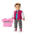 Truly Me™ 18-inch Doll #104 with straight caramel hair