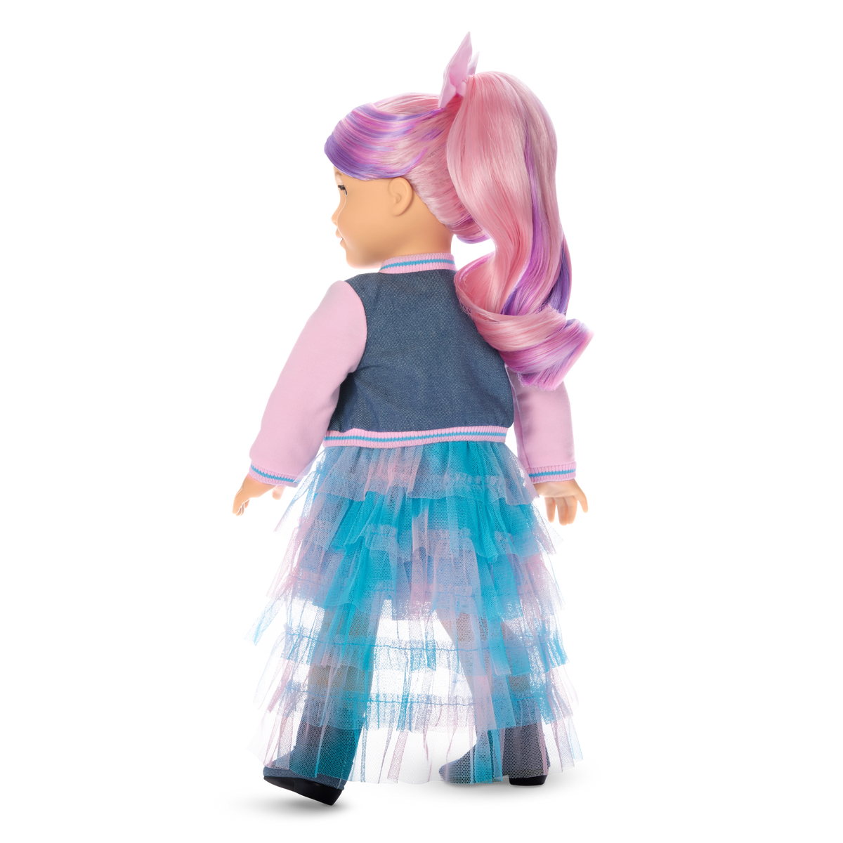 AG™ x Harlem’s Fashion Row Cherry Blossom Couture Ruffle Dress for Girls & 18-inch Dolls