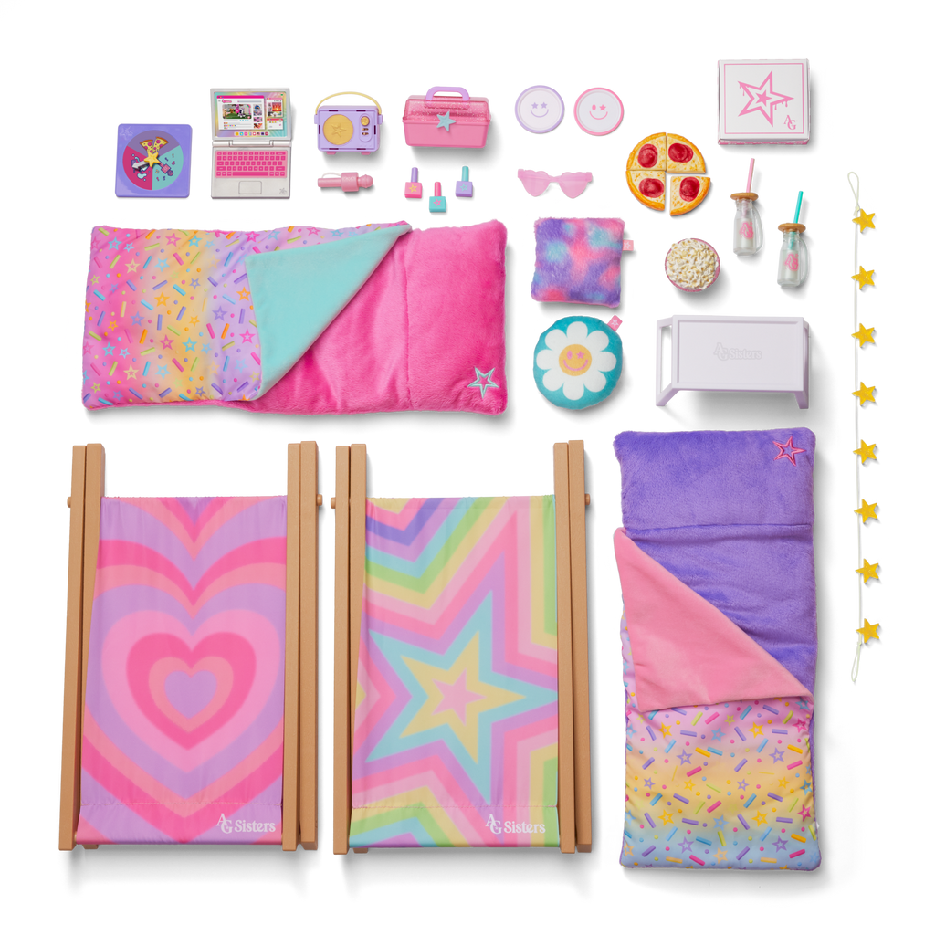 AG Sisters™ Glamping Girls Sleepover Set