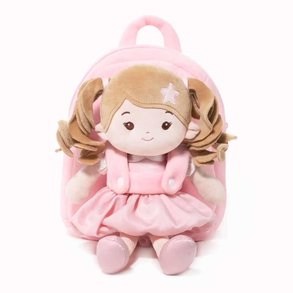 Personalized Princess Starlet Doll Backpack - Pink