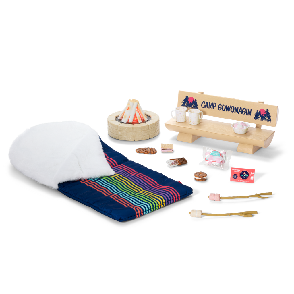 Daisy Davenport’s™ Campfire, Guitar & PJs Bundle for Girls & 18-inch Dolls (Girl of the Year™ 2027)