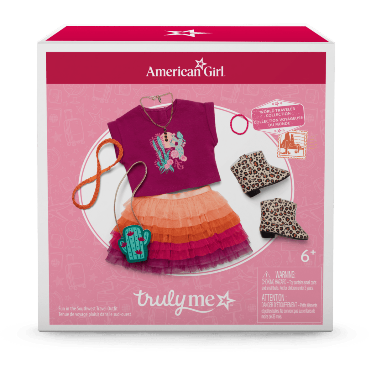 Fun in the Southwest Travel Outfit for 18-inch Dolls