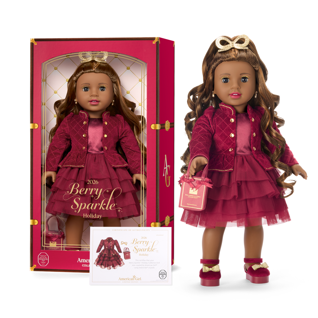 American Girl® 2026 Berry Sparkle™ Holiday Collector Doll