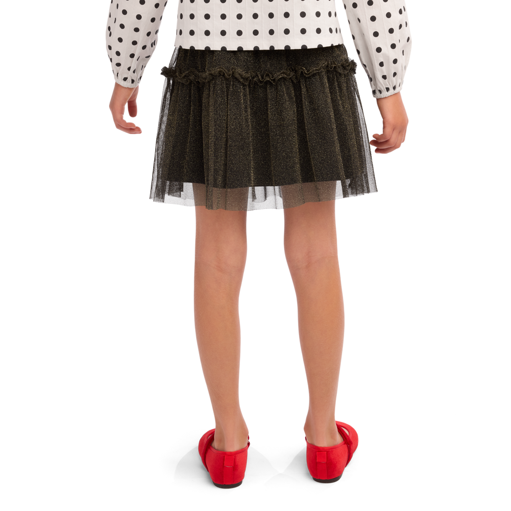 American Girl® x J.Crew Black Tulle Skirt for Girls