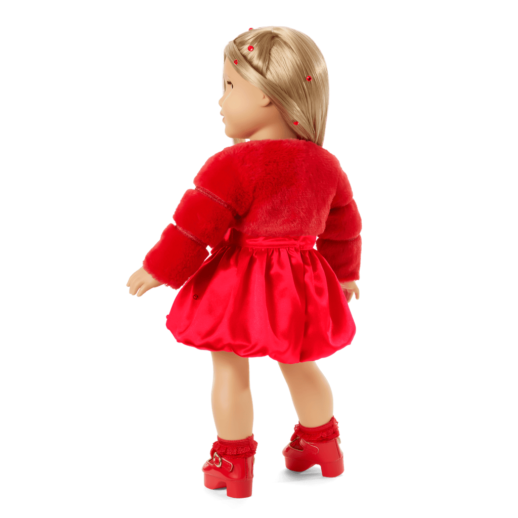 July Ruby Beauty Outfit for 18-inch Dolls