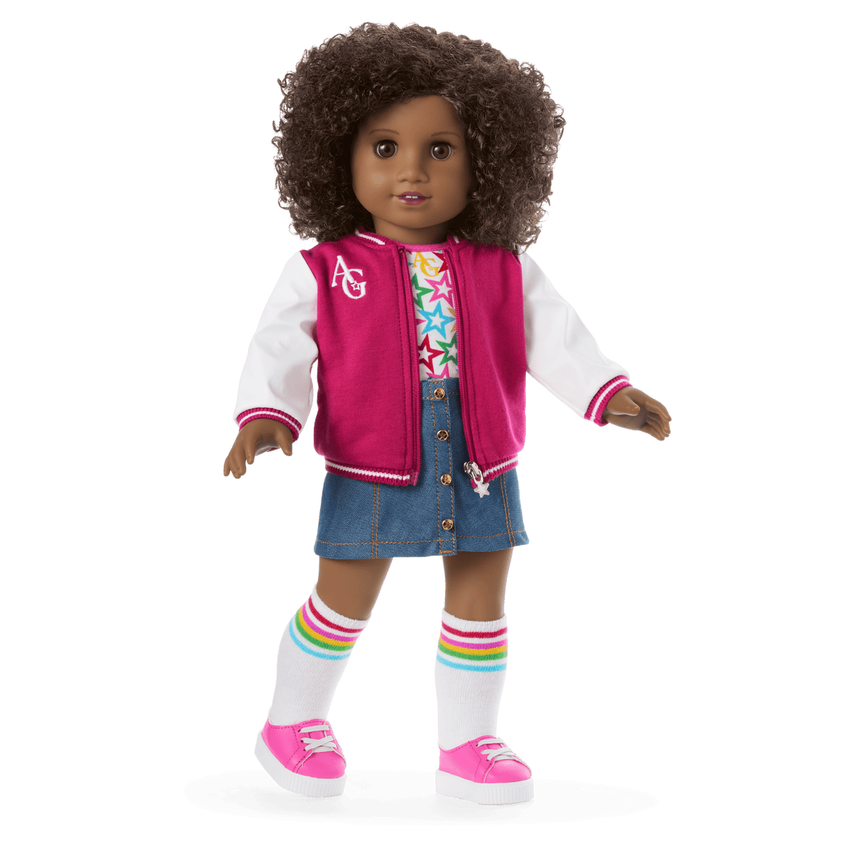 Truly Me™ 18-inch Doll #112, Puppy, Mini Backpack & Accessories AG™ Star Squad Bundle