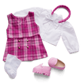 Pink & Preppy Outfit for 18-inch Dolls