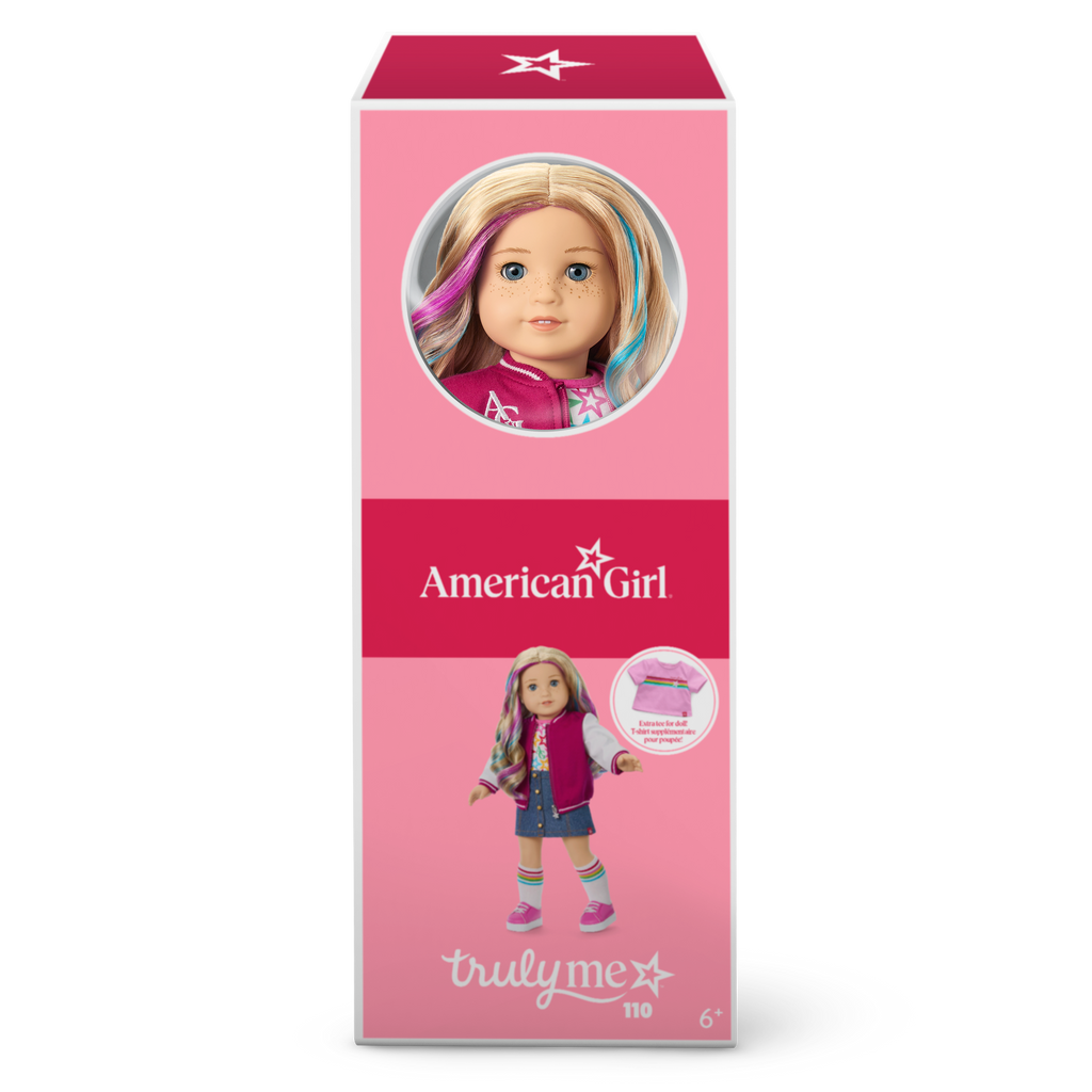 Truly Me™ 18-inch Doll #110, Puppy, Mini Backpack & Accessories AG™ Star Squad Bundle