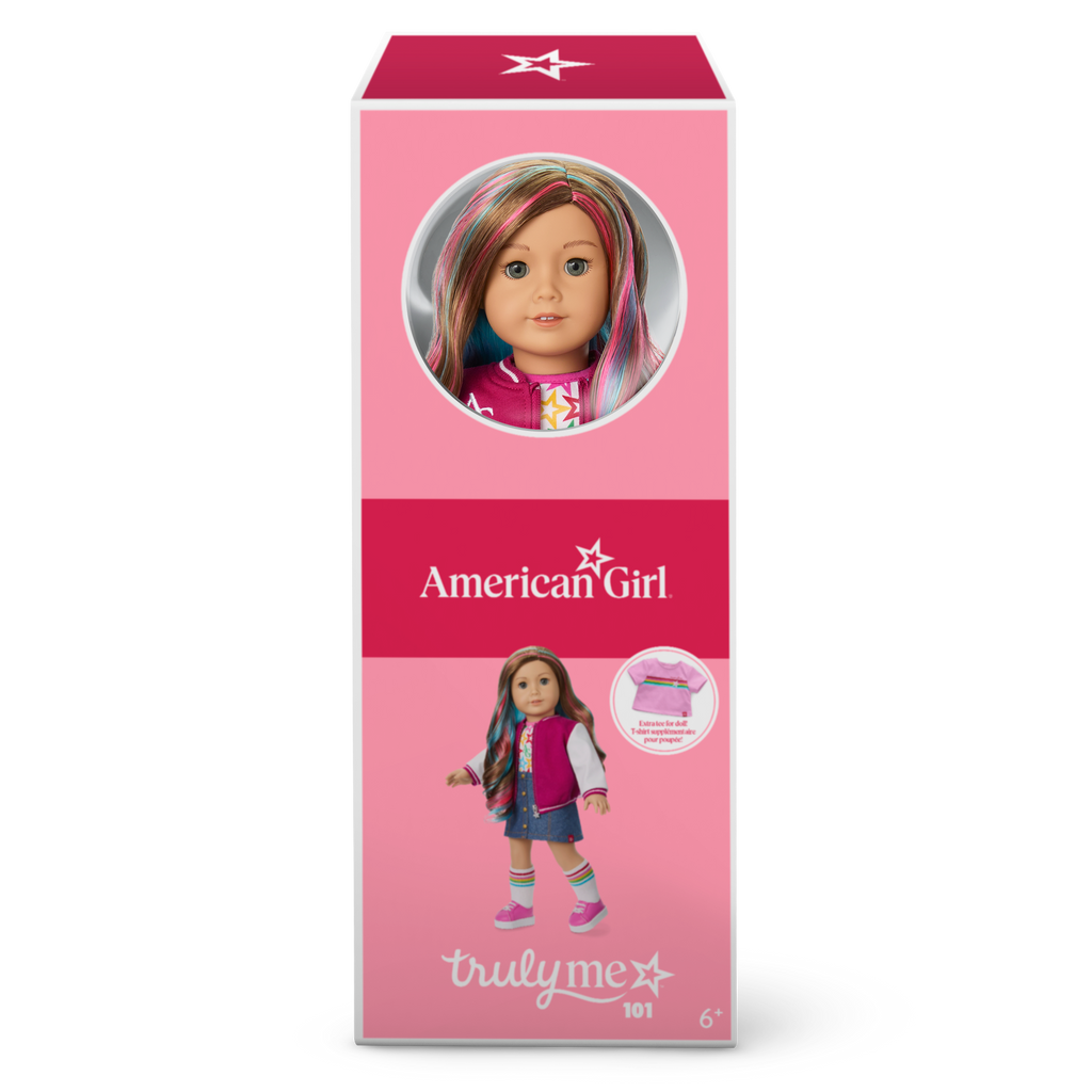 Truly Me™ 18-inch Doll #101, Puppy, Mini Backpack & Accessories AG™ Star Squad Bundle