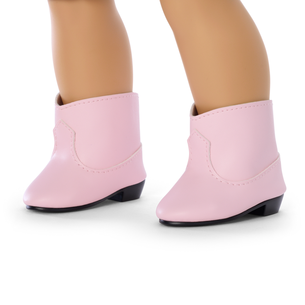 AG™ x Harlem’s Fashion Row Cherry Blossom Couture Embroidered Jean Set for 18-inch Dolls