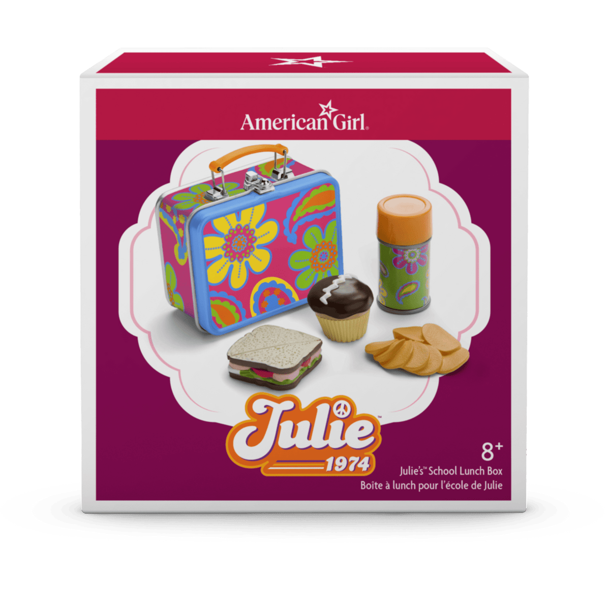 Julie's™ School Lunch Box for 18-inch Dolls (Historical Characters)