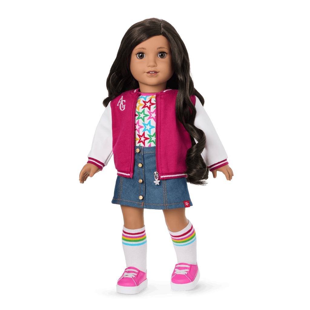 Truly Me™ 18-inch Doll #108, Puppy, Mini Backpack & Accessories AG™ Star Squad Bundle