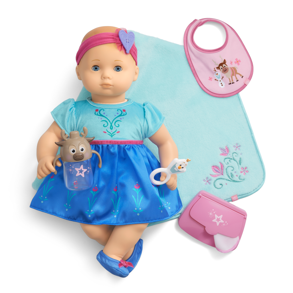 Disney Frozen Anna Cuddle & Care Set with Bitty Baby® Doll by American Girl®