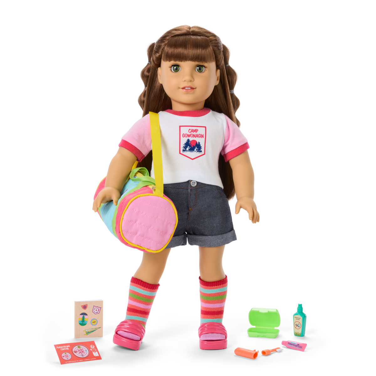 Daisy Davenport’s™ Camp Bag & Gear for 18-inch Dolls (Girl of the Year™ 2027)