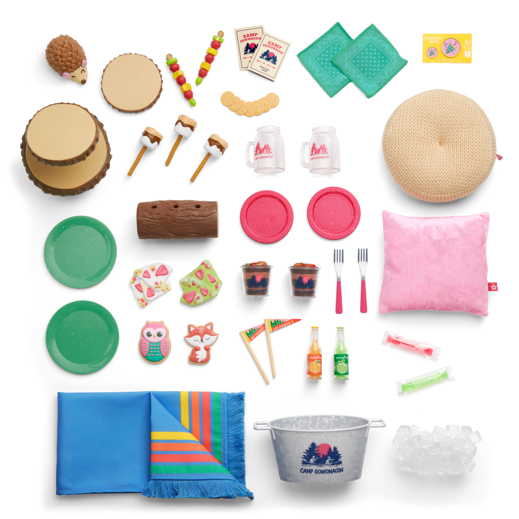 Daisy Davenport’s™ Camp Table, Outfit & Crafts Bundle for 18-inch Dolls (Girl of the Year™ 2027)