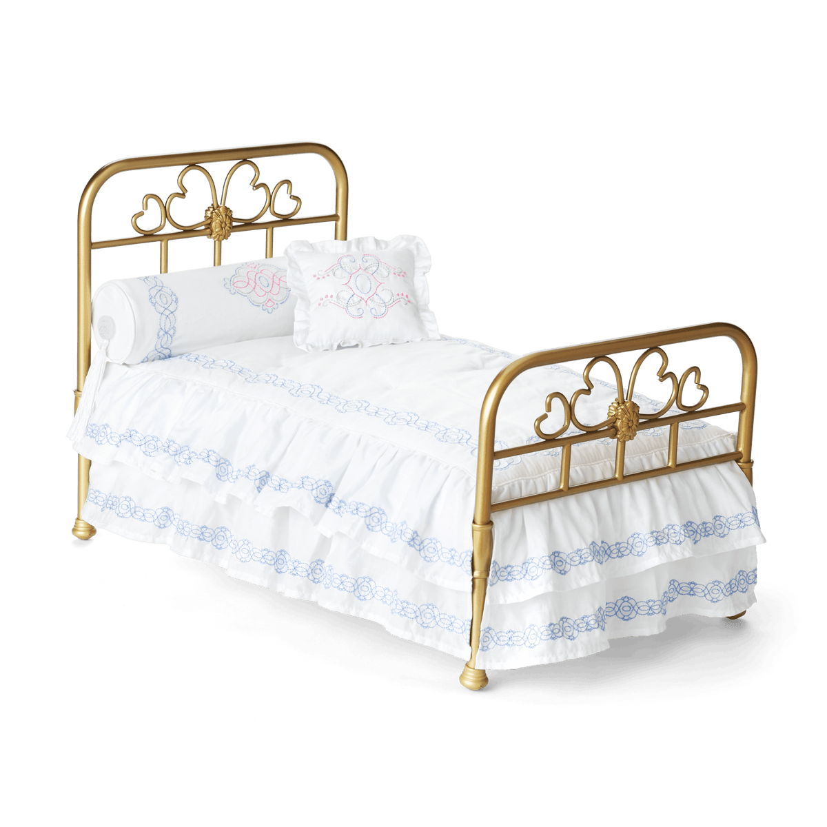 Rebecca’s™ Bed & Bedding for 18-inch Dolls (Historical Characters)