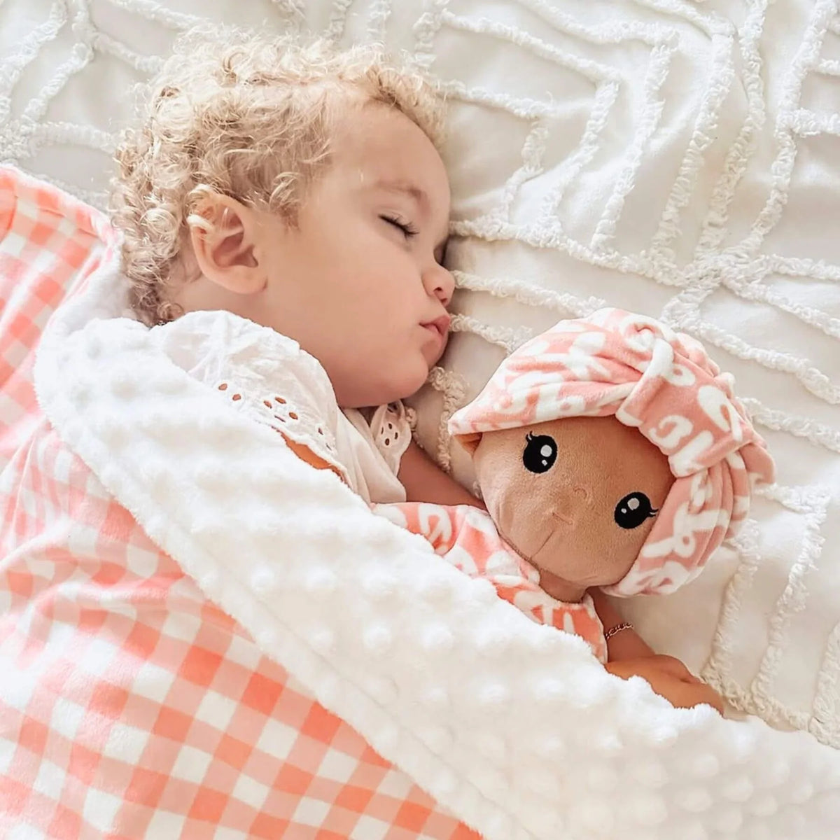 Leyadoll Soft Plush Personalized Leya Doll My First Baby Girl Doll