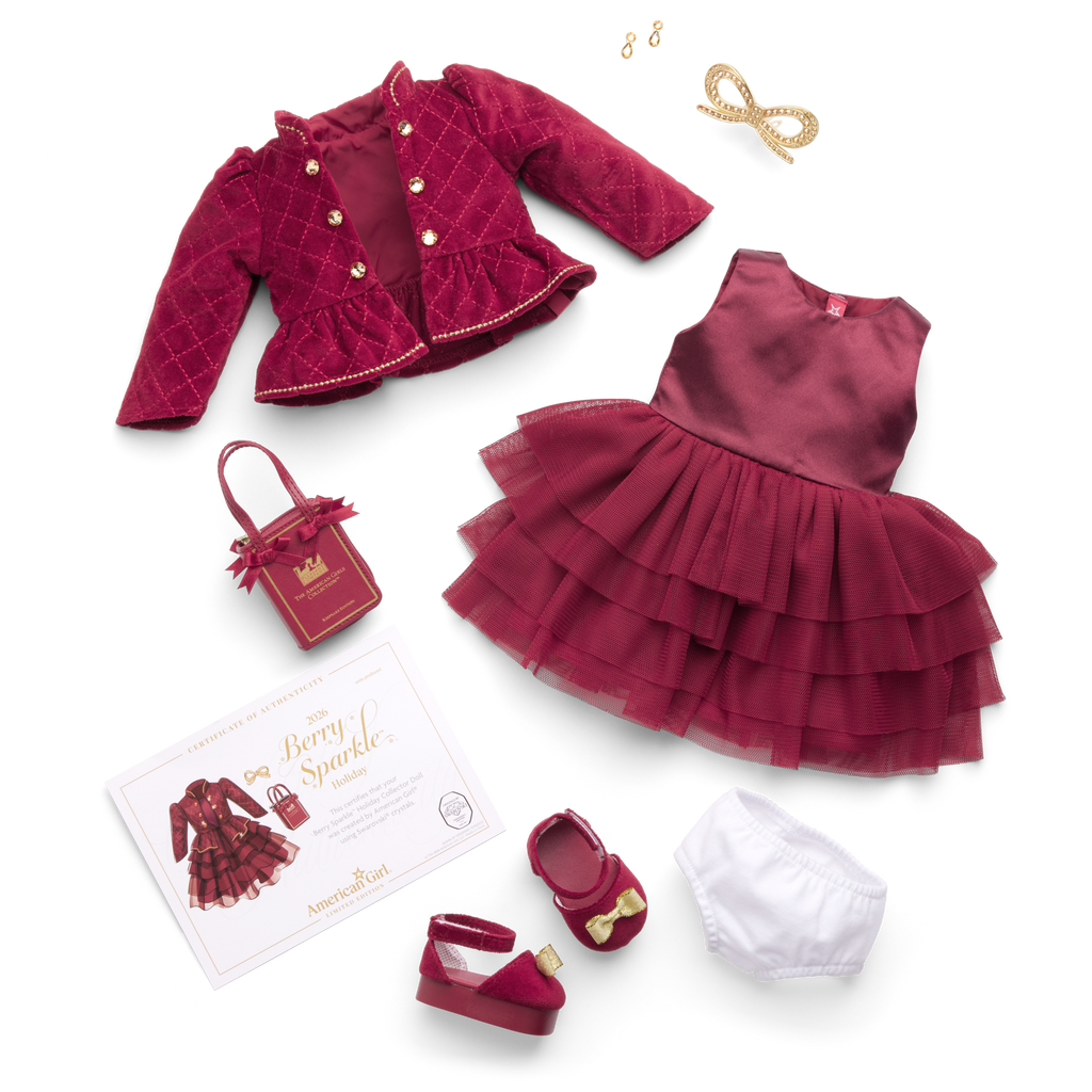 American Girl® 2026 Berry Sparkle™ Holiday Collector Doll