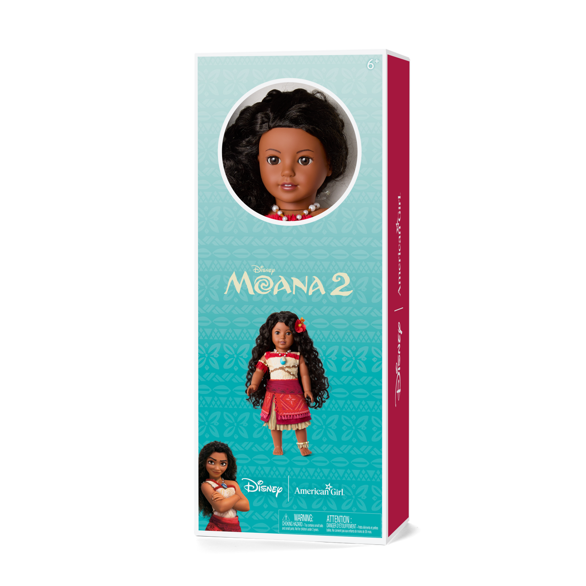 Disney Moana Doll, Wayfinder Outfit & Sea Turtle Plush by American Girl®
