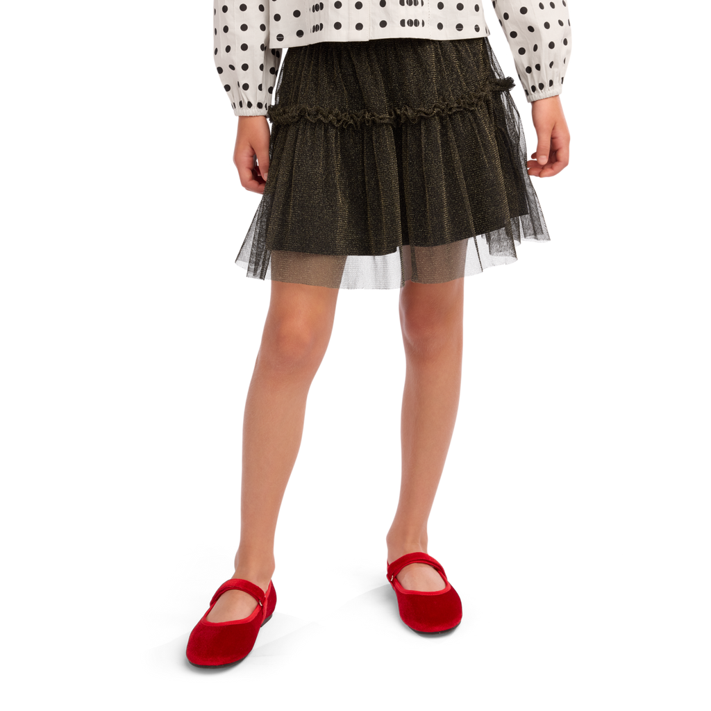 American Girl® x J.Crew Black Tulle Skirt for Girls