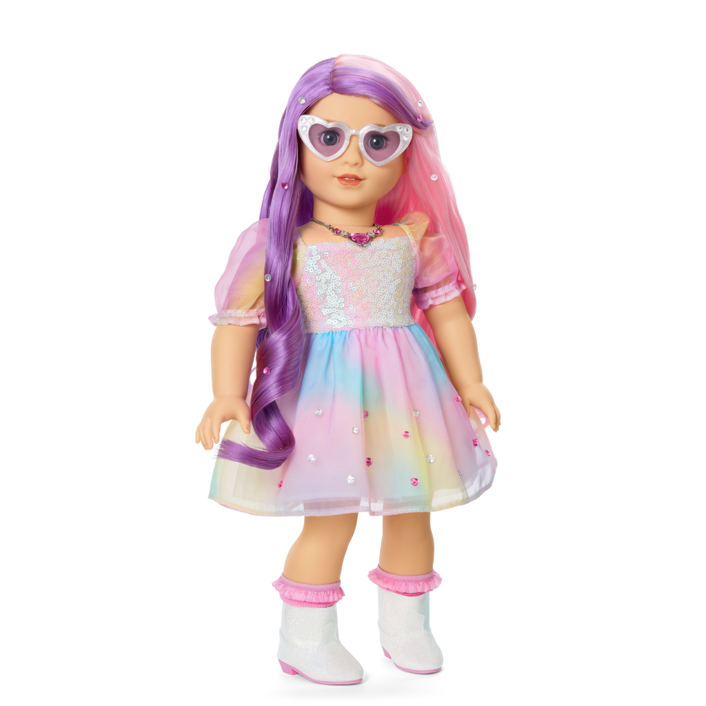 October Opal Obsession Outfit for 18-inch Dolls