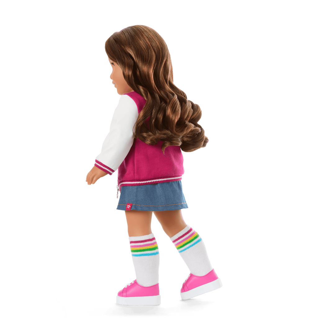 Truly Me™ 18-inch Doll #117, Puppy, Mini Backpack & Accessories AG™ Star Squad Bundle
