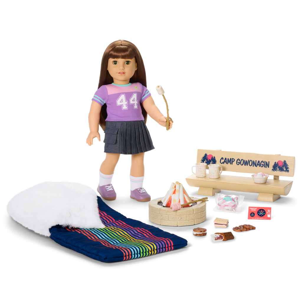 Daisy Davenport’s™ Campfire Set & Guitar Bundle for 18-inch Dolls (Girl of the Year™ 2027)