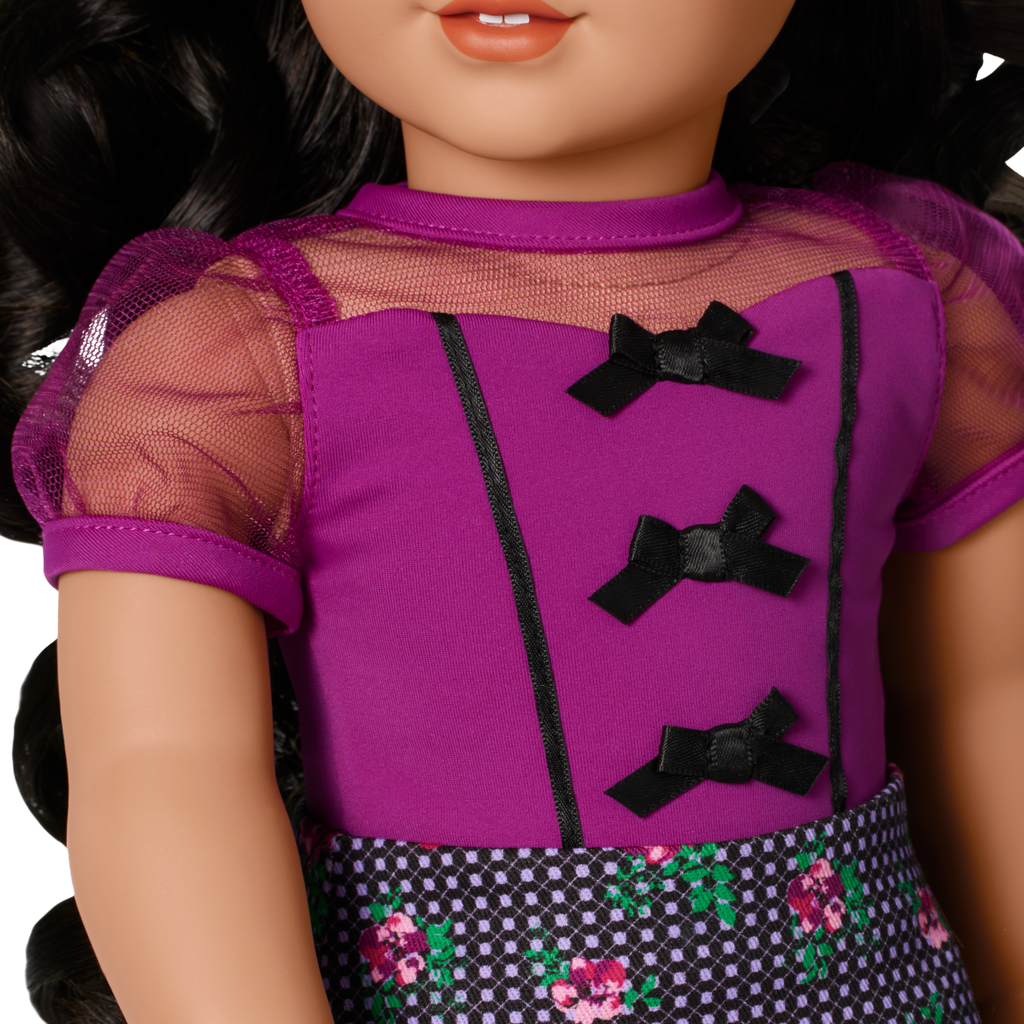 Bows & Blooms Outfit for 18-inch Dolls