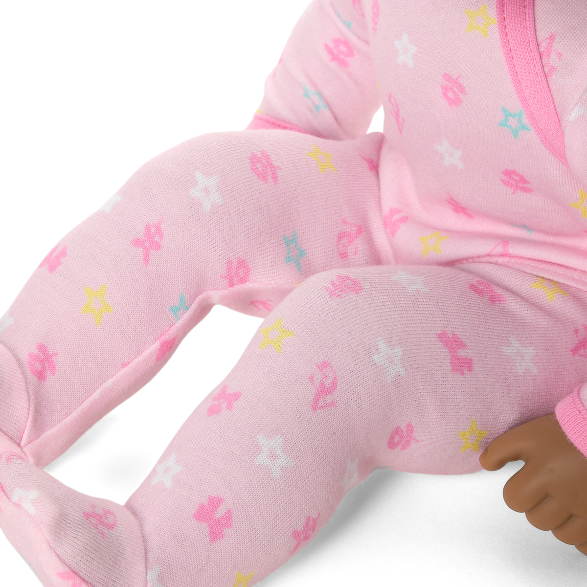 Bitty Baby® Doll #1 with black hair in Pastel Pink